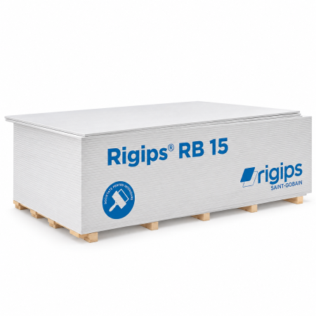 Placa gips-carton Rigips RB, tip A, 15 x 1200 x 2600 mm